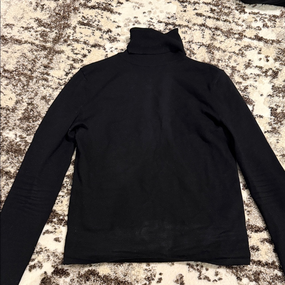 Babaton Classic Black Turtleneck